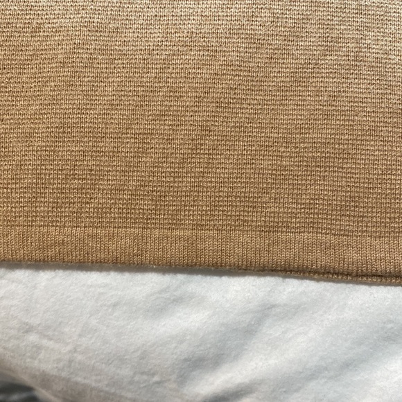 J. Crew 365 Juliette Collarless Wool Open Front Sweater Blazer Khaki Size Small - Picture 10 of 10